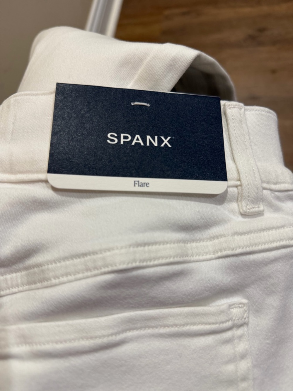 SPANX White Women's Flared Jeans - Picture 9 of 10